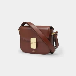 A.P.C. Skuldertasker*Grace Mini Taske Brun