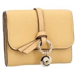 Chloé Clutch*Grained Leather Clutch Gul