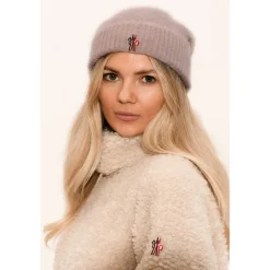 Moncler Huer & Kasketter*Grenoble Apres-Ski Beanie Lilla