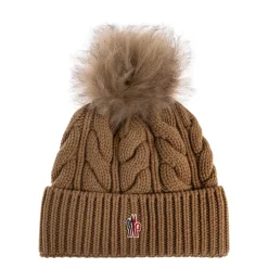 Moncler Huer & Kasketter*Grenoble Apres-Ski Hue Brun