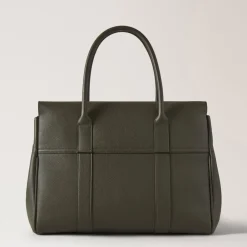 Mulberry Håndtasker*læder skuldertaske med lås Grøn