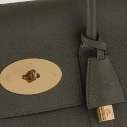 Mulberry Håndtasker*læder skuldertaske med lås Grøn