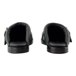 Acne Studios Loafers*Læder Spænde Mules Grøn