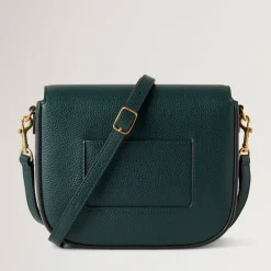 Mulberry Skuldertasker*Lille Klassisk Korn Satchel Grøn