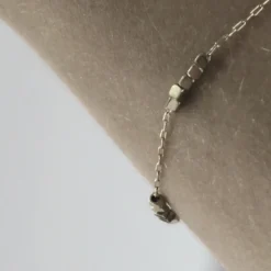 Dansk Copenhagen Smykker*d Firkantet Perlearmbånd Gul