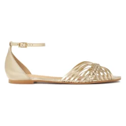 Kazar Sandaler*d flade sandaler med indbygget hæl Gul