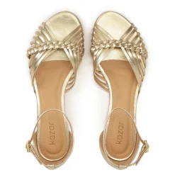 Kazar Sandaler*d flade sandaler med indbygget hæl Gul