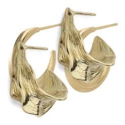 FRIIHOF+SIIG Smykker*d Øreringe Aida Model Smykker Gul