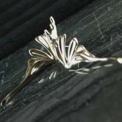 Dansk Copenhagen Smykker*d Wing Statement Ørering Gul