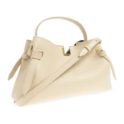 Yuzefi Skuldertasker*Gyoza Handbag Beige