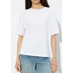 Gestuz T-Shirts*GZTIMA T-shirt Hvid