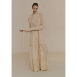 Cortana Handsker*Hana, elfenbenstrikkede vanter Hvid