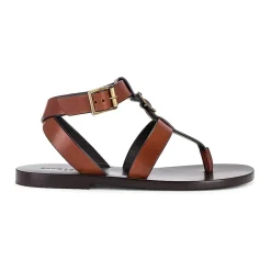Saint Laurent Sandaler*Hardy Flat Sandal Brun