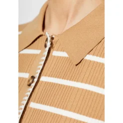 Rag & Bone Striktrøjer & Sweatere*Harper Stribet Cardigan Beige