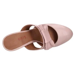 Chie Mihara Stiletter*Heeled Mules Pink