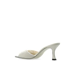 Jimmy Choo Stiletter*Heeled Mules Skye 70 Beige