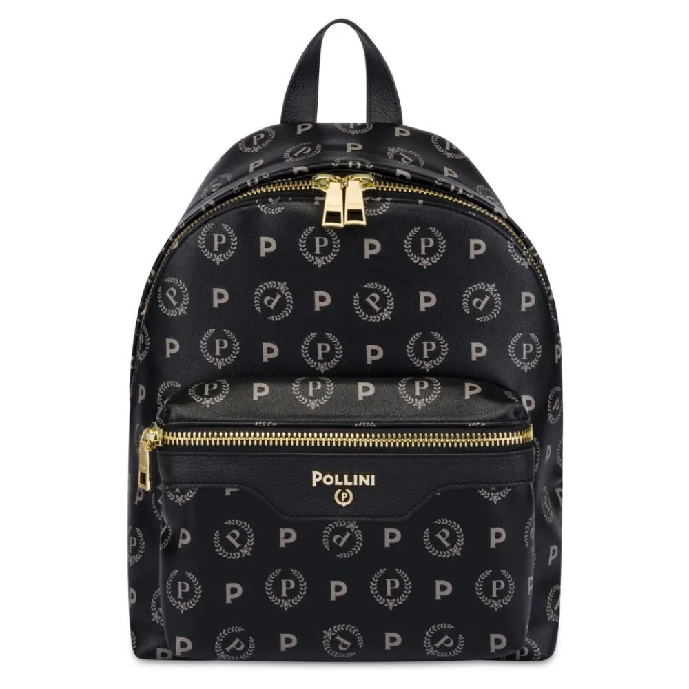 Pollini Rygsække*Heritage Rygsæk Sort