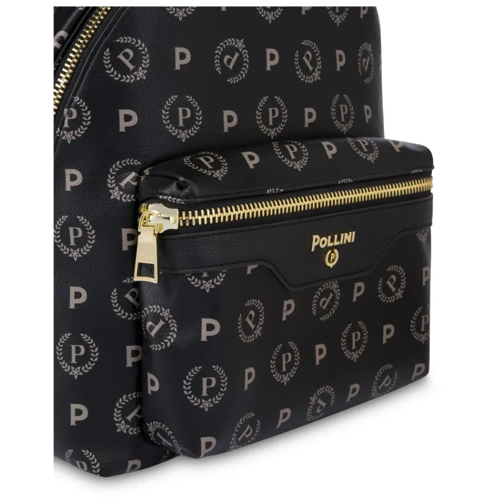 Pollini Rygsække*Heritage Rygsæk Sort