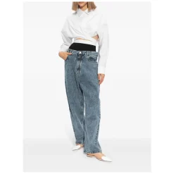 Alaïa Ballerina Sko*Hjerte-motiv slingback flade sko Hvid