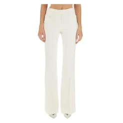 Tom Ford Bukser*Højtaljede Flared Bukser Hvid