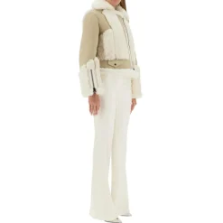 Tom Ford Bukser*Højtaljede Flared Bukser Hvid