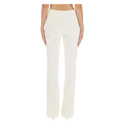 Tom Ford Bukser*Højtaljede Flared Bukser Hvid