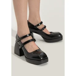 Nodaleto Pumps|Stiletter*Hælede sko Sort