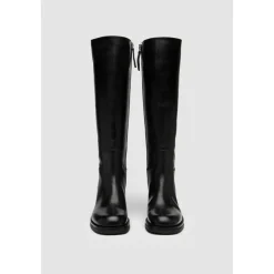 Elia Maurizi Støvler*Håndlavet Læder Lynlåsstøvle Sort