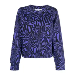 Moschino Sweatshirts*Hoodies Blå