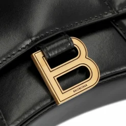 Balenciaga Håndtasker*Hourglass XS Håndtaske Sort