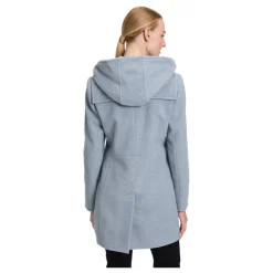 Gil Bret Frakker*Hætte Dufflecoat med Toggle Lukninger Blå