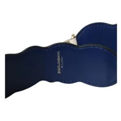 Dolce & Gabbana Tilbehør Til Tasker*Hvid Læder Skulderrem Tilbehør Multifarvet