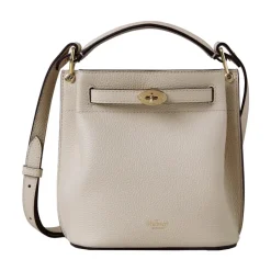 Mulberry Håndtasker*Hvid Mini Islington Spandetaske Beige