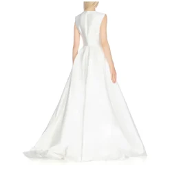 Solace London Kjoler*Ærmeløs Kjole med Bagtøj Hvid