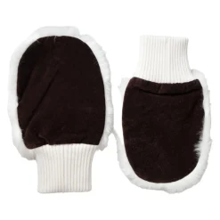 Dolce & Gabbana Handsker*Strikket Pels Håndled Fingerløse Handsker Hvid