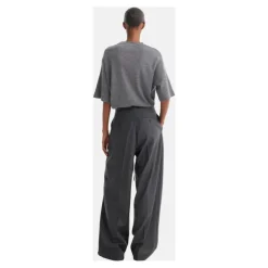 Róhe Bukser*HW25 Wide Trousers Grå