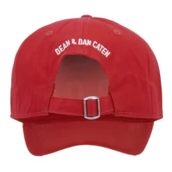 Dsquared2 Huer & Kasketter*Icon Baseball Cap med spænde Rød