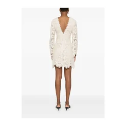 Malina Kjoler*Imani Sand Kjole Hvid