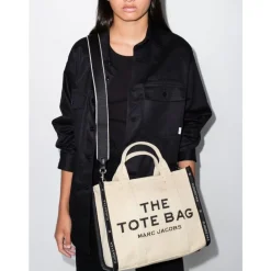 Marc Jacobs Håndtasker*Jacquard Medium Tote Beige