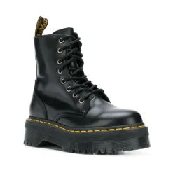 Dr. Martens Støvler*Jadon Smooth Platform Boots Sort