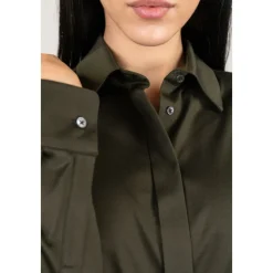 Circolo 1901 Bluser & Skjorter*Jersey Skjorte Grøn