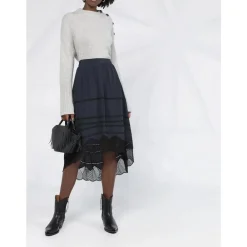 Zadig & Voltaire Nederdele*Joslin Lace Skirt Blå
