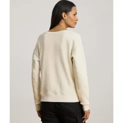 Ralph Lauren Sweatshirts*Kappy Langærmet Sweatshirt Hvid