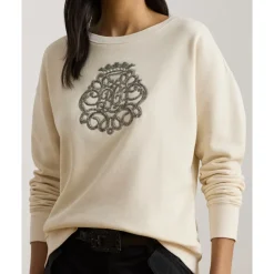 Ralph Lauren Sweatshirts*Kappy Langærmet Sweatshirt Hvid