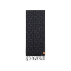 Loewe Tørklæder*Kashmir Anagram Tørklæde med Frynser Sort