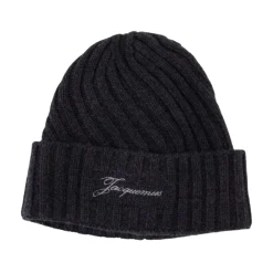 Jacquemus Huer & Kasketter*Kashmir Beanie Hat Grå