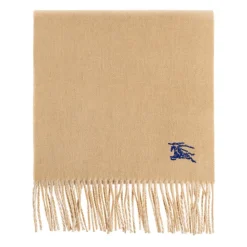 Burberry Tørklæder*Kashmir tørklæde med logo Beige