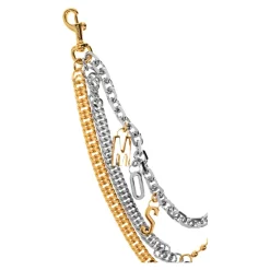 Moschino Tilbehør Til Tasker*Kæde til taske med logo Gul