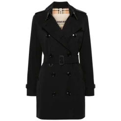 Burberry Frakker*Kensington Trenchcoat Sort