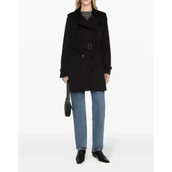 Burberry Frakker*Kensington Trenchcoat Sort